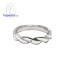 แหวนคู่ แหวนคู่เงินแท้ แหวนเพชร แหวนเงินแท้ แหวนหมั้นเพชร - R1279_80di